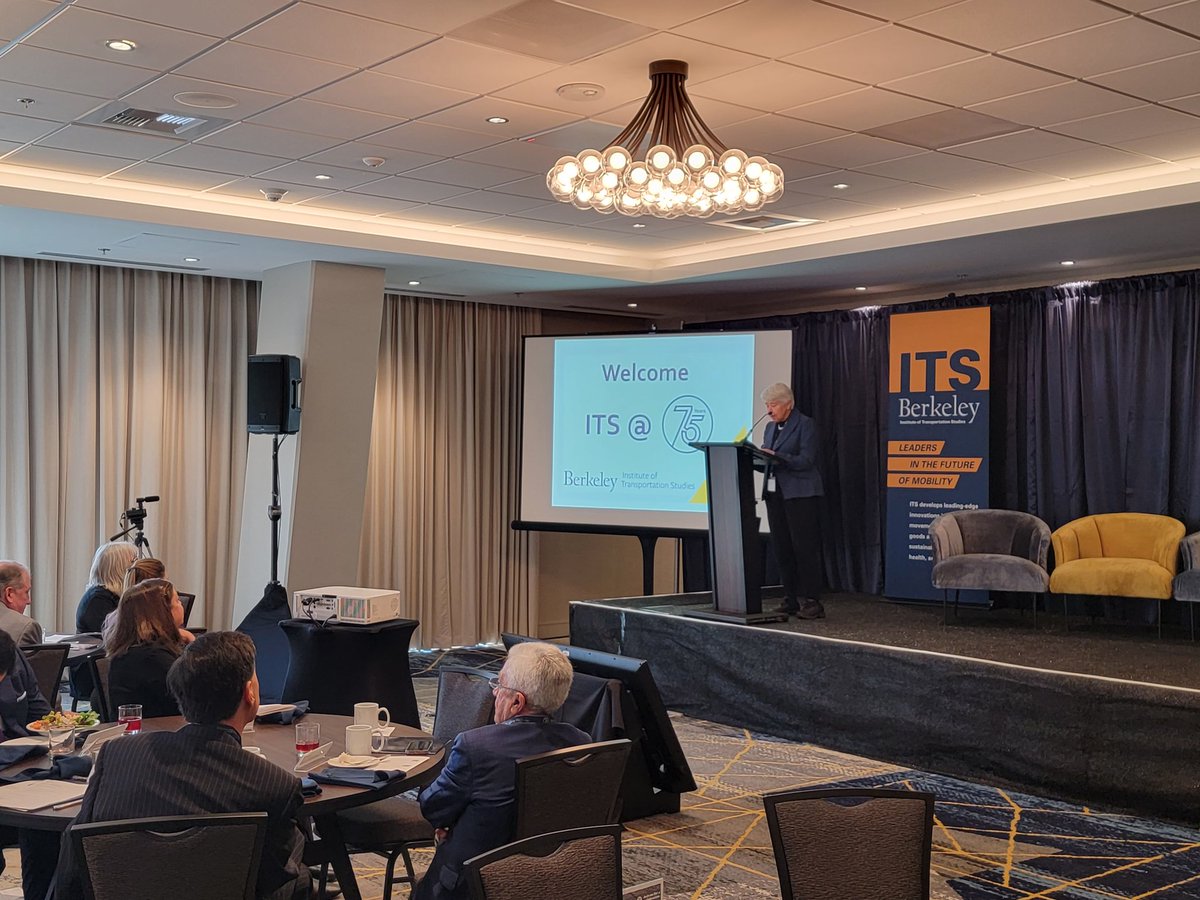 BerkeleyITS's tweet photo. Excited to welcome @ucberkeley Chancellor Carol Christ to our #ITSat75 celebration! https://t.co/CkMLPcbTUD