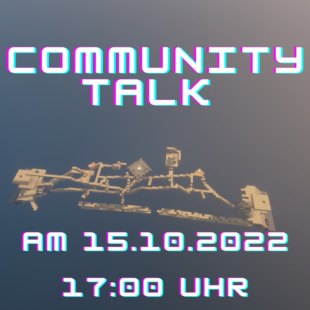 renixinsideDE's tweet photo. Bald ist es wieder soweit. Unser geliebter Communitytalk findet heute, am Samstag 13.08.2022 um 17:00 endlich wieder statt 🔥🎊

Morgen geht es unter anderem um spannende Themen wie BuildFFA und CO.

Wir freuen uns auf euch. 

Liebe Grüße euer 

Renixinside Serverteam https://t.co/eCWbtK8JDK