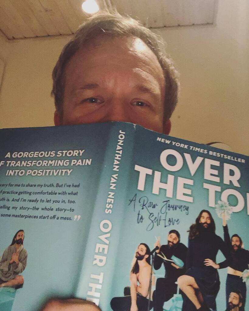 MSLausten's tweet photo. A little late night reading. 😍 Love you @jvn ❤️ thank you for all your inspiration and fierceness. You’re a big part of the reason I dared to come out and be my true self. https://t.co/4KoLn8LgVw