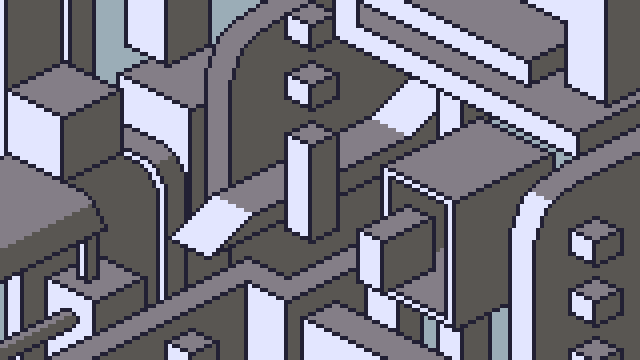 Geometric isometric sketch 
#geometric #pixel_dailies
<a href="/Pixel_Dailies/">Pixel Dailies</a>  #dailyart #pixelart #aseprite
