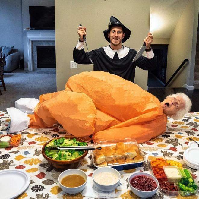 eliistender10's tweet photo. This is truly joyous, 95-Year-Old Grandma &amp; her grandson dress-up In ridiculous outfits https://t.co/Dis2nlQdfh