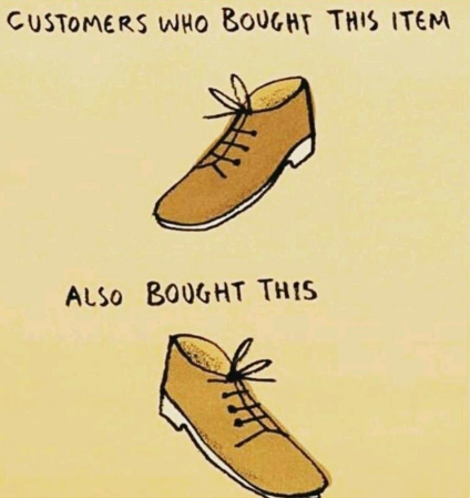 dataproducts's tweet image. Simply stated - "Customers who bought this item also bought this". #Funnynotfunny #customerexperience #createdemand #businesssuccess #marketyourbusiness #fridayfunday