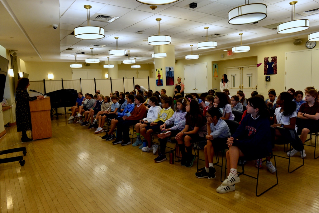 Ms. Gale Lerner, award winning and Emmy and Golden Globe nominee for her work as a television and film writer/director visited Class V to do a reading on her first novel, The Big Dreams of Small Creatures. Thank you for your visit, Ms. Lerner!
#brearleyschool