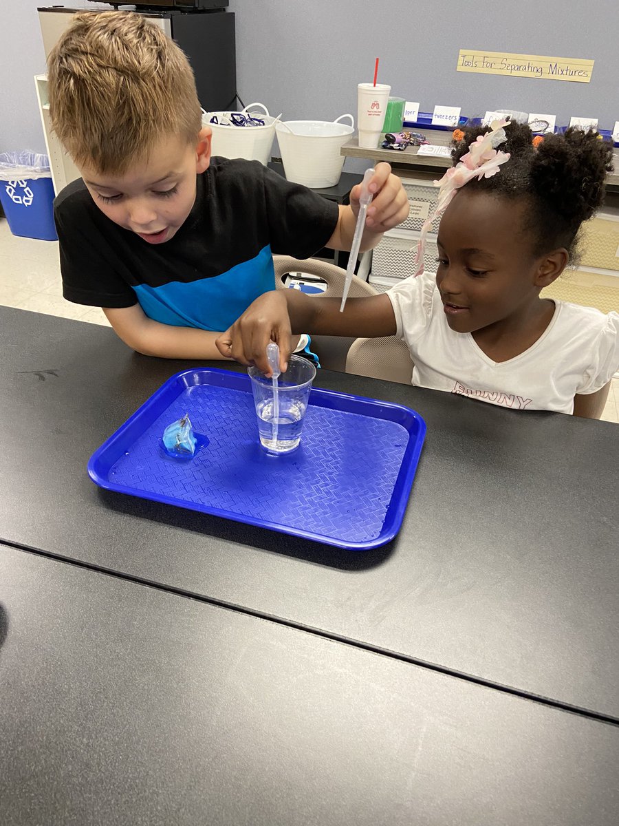 These 1st grade scientists made some great predictions in the science lab 🧪 today @lightseysclass <a href="/WMEWildcats/">WME</a>