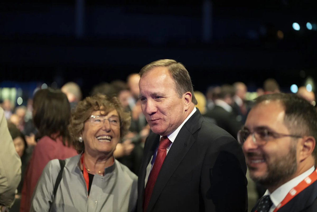 Stefan Löfven elected President of the Party of European Socialists. #PESCongress #Progressives4Europe 
pes.eu/pes/stefan-lof…