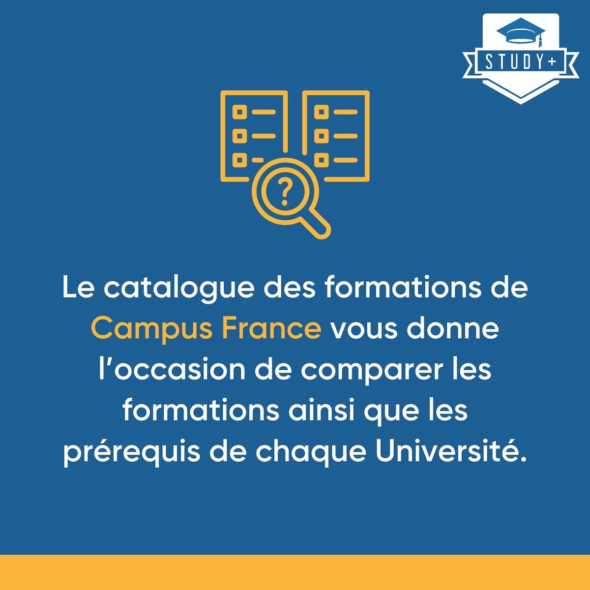 StudyPlusAfrica's tweet photo. Êtes-vous sur le point de choisir vos formations sur l'espace Campus France ❓️

#choixcampusfrance #lafranceaumaroc #campusfrance #campusfrance2023 #servicestudyplus #studyplusafrica #inscriptionetudeenfrance #etudiant #ecoledecommerce #université #etudessuperieures https://t.co/2jklhS8BlZ