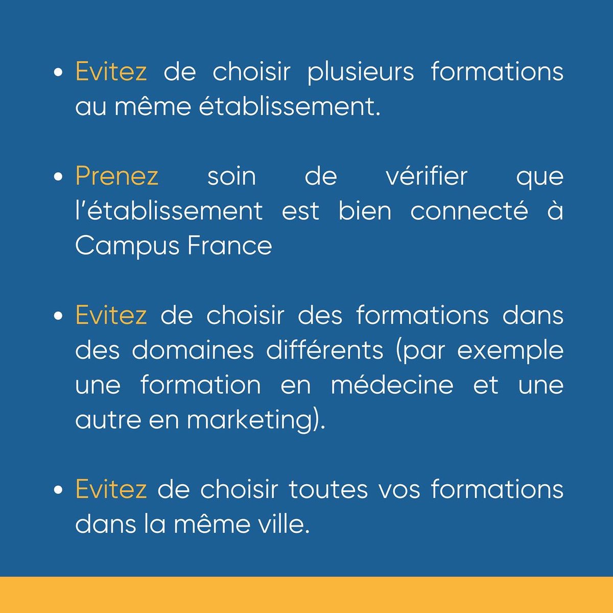 StudyPlusAfrica's tweet photo. Êtes-vous sur le point de choisir vos formations sur l'espace Campus France ❓️

#choixcampusfrance #lafranceaumaroc #campusfrance #campusfrance2023 #servicestudyplus #studyplusafrica #inscriptionetudeenfrance #etudiant #ecoledecommerce #université #etudessuperieures https://t.co/2jklhS8BlZ