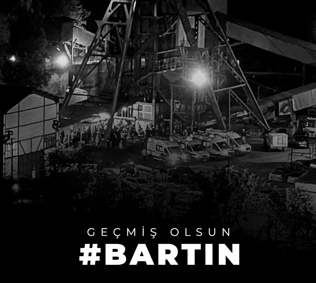 #Amasra ilçesindeki maden ocağında meydana gelen patlamada hayatını kaybeden madencilerimize Allah’tan rahmet, yaralılarımıza acil şifalar diliyorum. Ölü ve yaralı sayısının daha fazla artmamasını ve madencilerimizin sağ salim kurtarılmasını temenni ediyorum. #ÇokÜzgünüzBartın