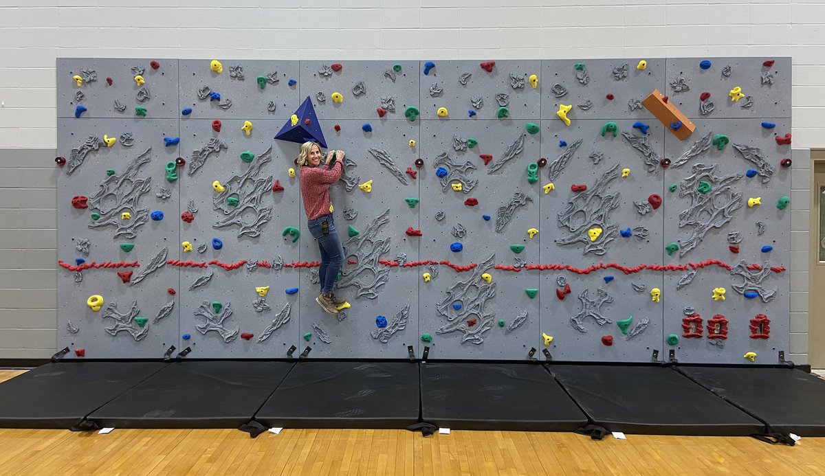 PEforlife's tweet image. We are SOOO excited for our new rock wall and ninja wall @ShulerElem!!! @ShanaMOlson6 and @ChadJamison07 were the first to try it out! Thank you to our PTO and our community/sponsors for donating funds for the 2022 Show UP For Shuler fun run last spring to make this happen!