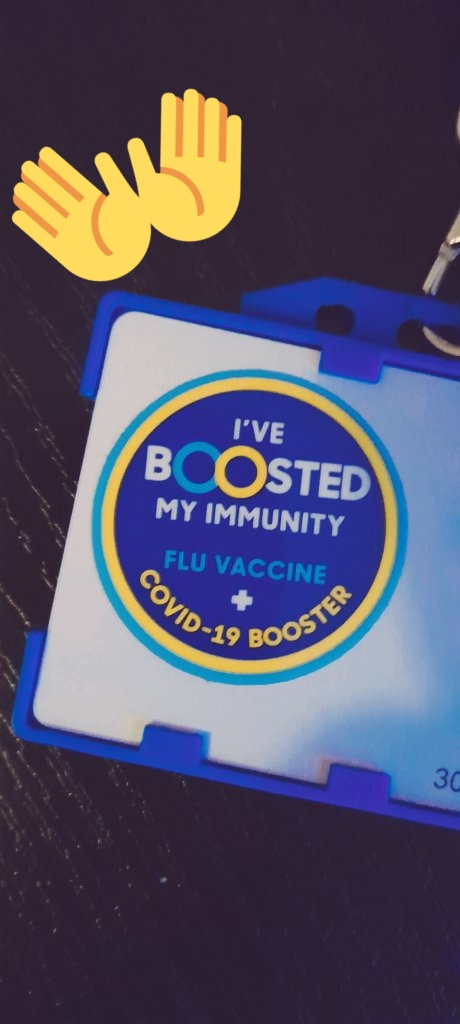 LeeGough34's tweet photo. Well....had my Flu Jab and booster today 
#merseycare #Hollinspark #Warrington https://t.co/RhsIeixXr1