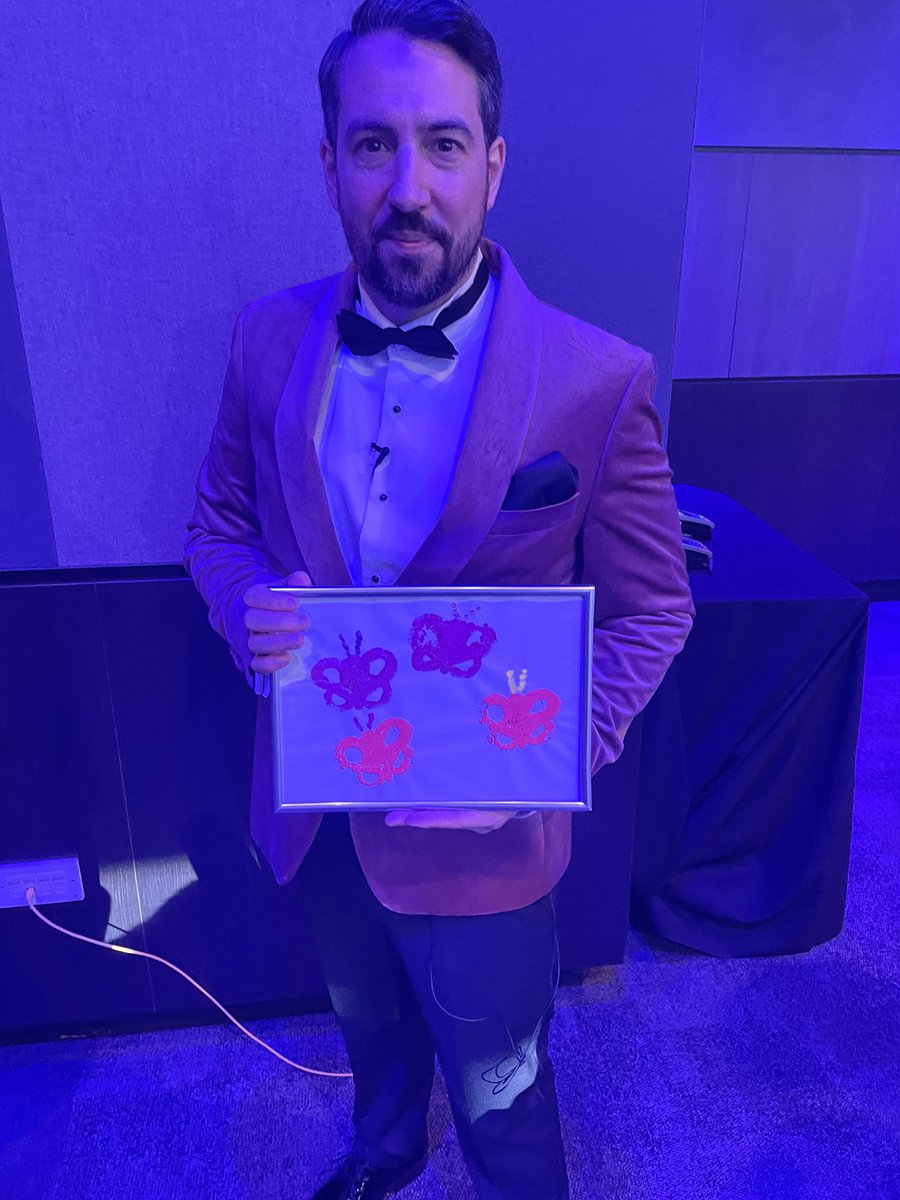 A very very public thank you to the amazing ⁦<a href="/AcornsHospice/">Acorns Children's Hospice</a>⁩ Ambassador ⁦<a href="/yiannismaos/">Yiannis Maos MBE</a>⁩  🧡 #BTW2022 Thank you for your support 🙏