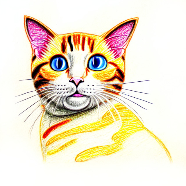 Cat #120
Digital drawing of cat portrait in color pencils style on #Etherium 
opensea.io/assets/ethereu…

#NFT #NFTartist #nftart #NFTCommunity #opensea #Crypto #nftProject #NFTcollection #nfts #cat