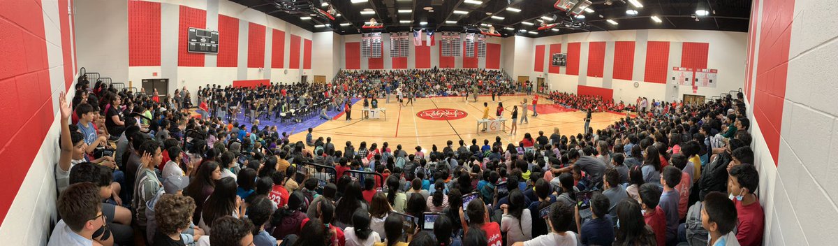 First Pep Rally of the 22-23 school year! #westfam <a href="/CMSWestWrangler/">Coppell Middle School West</a>