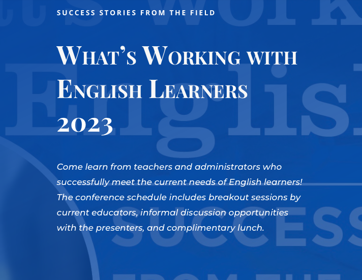 Seidlitz_Ed's tweet photo. It's never too early to plan for the new year! Did you know registration is open for our 2023 #WhatsWorking conference? Hope to see in you Houston 1/26! https://t.co/YH66DWV5zC https://t.co/E1ezx7RM9p
