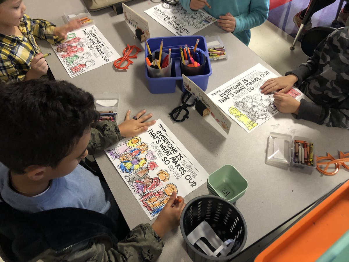 October is National Bullying Prevention Month. Students in guidance classes have been learning about ways they can prevent or stop bullying, including being a good friend to others and respecting each other’s differences.