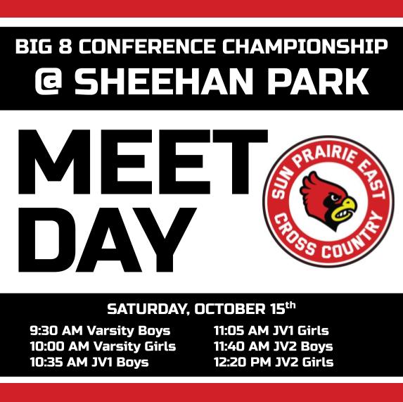 HOME Meet Today - Sheehan Park!

Varsity races start at 9:30 AM