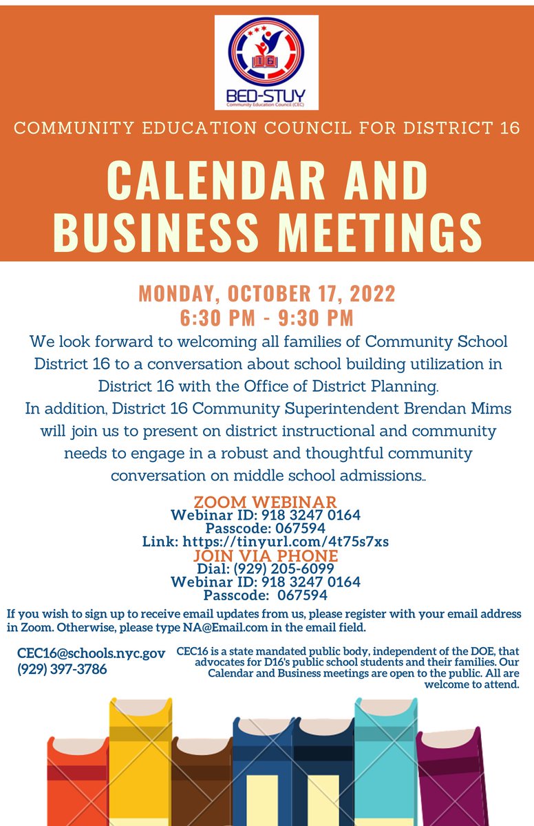 HeyBccs's tweet image. Please join us BCCS Families! @D16LEADS @CommunitySupt16 @NequanMclean @stefanizinerman @OsseChi #welovebccs