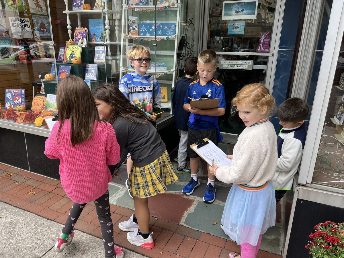 Social Studies:Goods and Services walk on Pondfield.