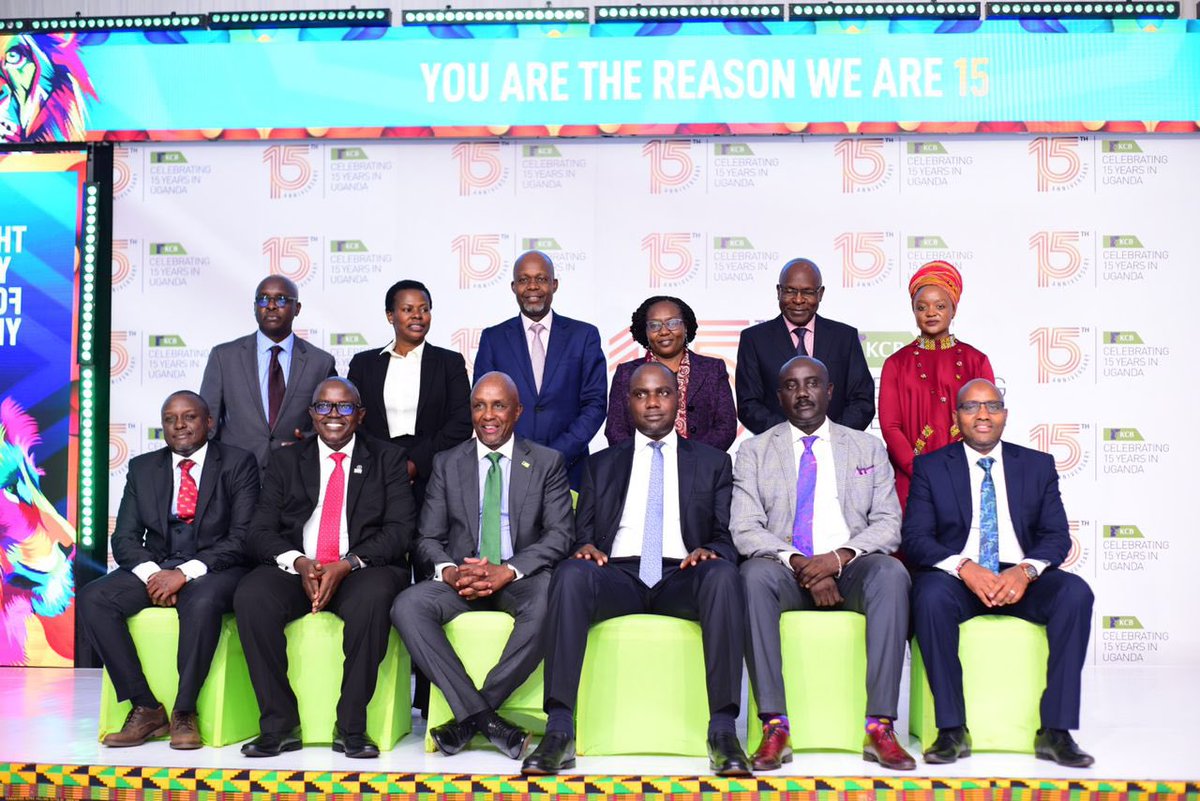 kcbbankug's tweet photo. Thank you all for your presence. We will continue to nurture the ties that bind us in our common search for a better future for our people, economy and country. @enamara @rkabushenga @KCBGroup
#KCBAt15 #KCBGoAhead https://t.co/RSQfFf2XH6
