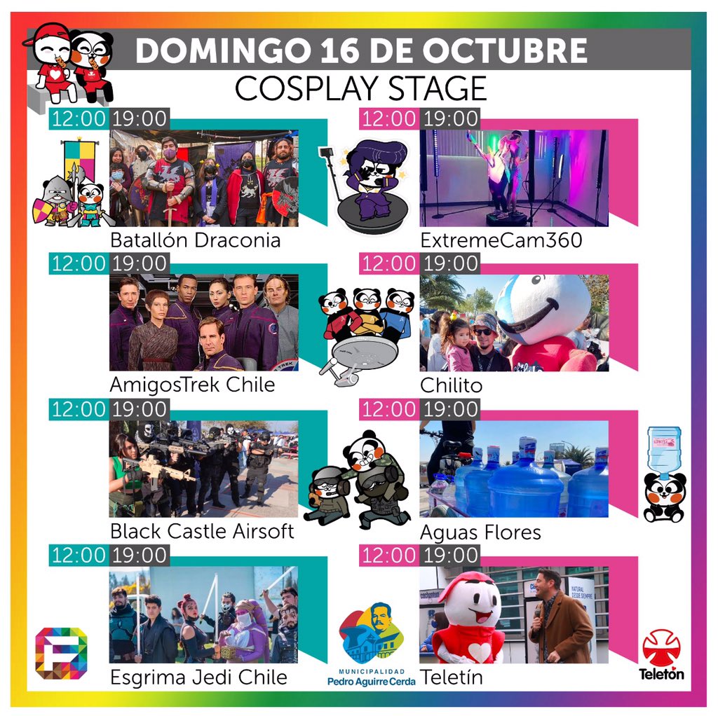 feriafriki's tweet photo. #mainstage #gamestage #cosplaystage #feriafriki https://t.co/l9DRkLLinb