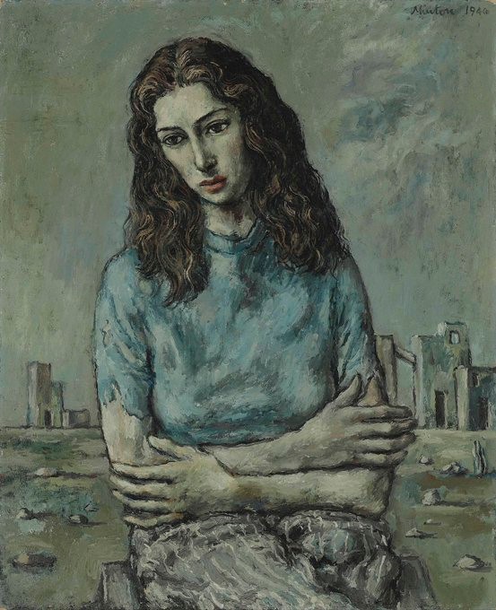 tomfishpaw's tweet photo. #JohnMinton
Portrait of Myra Davis (1940) https://t.co/BbU9p9C07m