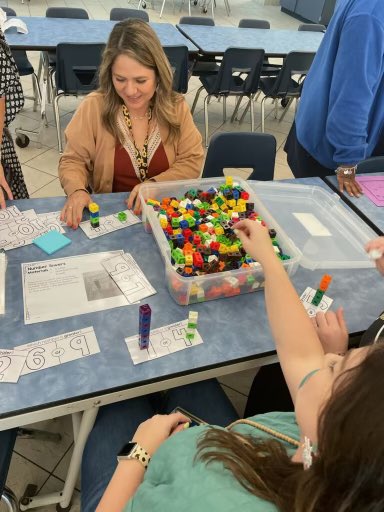 FshawShaw's tweet photo. K-5 math previews @AlvinISD all included the use of manipulatives to reinforce the importance of a concrete understanding and foundation before moving to more abstract thinking. #impactstudentlearning https://t.co/HYMqBJh4mo