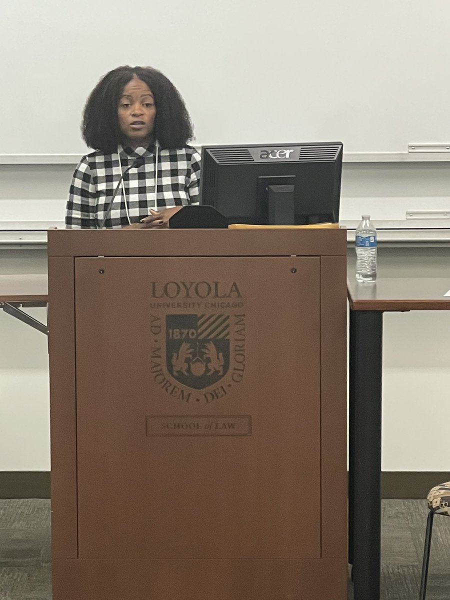 lawprofajackson's tweet photo. @profallentweets presenting at #saltlaw22.  Her presentation “Music, Law, and Social Justice,” is amazing!  “Black music is more than music, it is the sound of freedom!” @SaltLawOrg @StJohnsLaw https://t.co/47wc9GMPr1