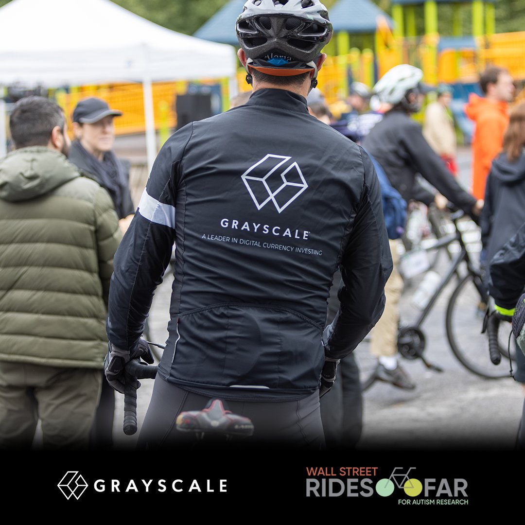 Led by @Dave_LaValle, team Grayscale was proud to join @wsridesfar for another monumental year. This year's event helped raise over $1M in total donations for the @AutismScienceFd. Learn more: gryscl.co/3CyOHqQ