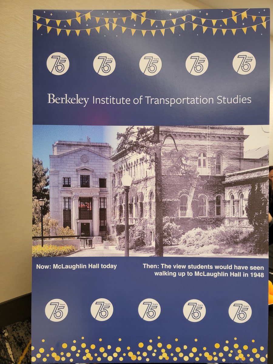 BerkeleyITS's tweet photo. We're almost ready to go, celebrating #ITSat75!!! We've got a full flame of amazing speakers and panels, stay tuned. https://t.co/9xJpUMBYQg