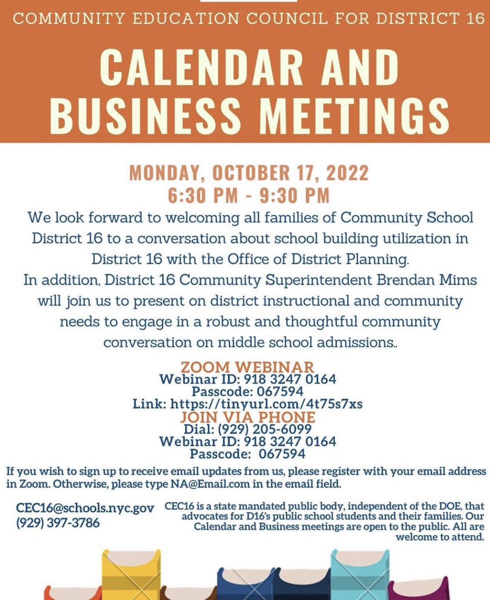 Join District 16 for a Community Conversation @D16LEADS