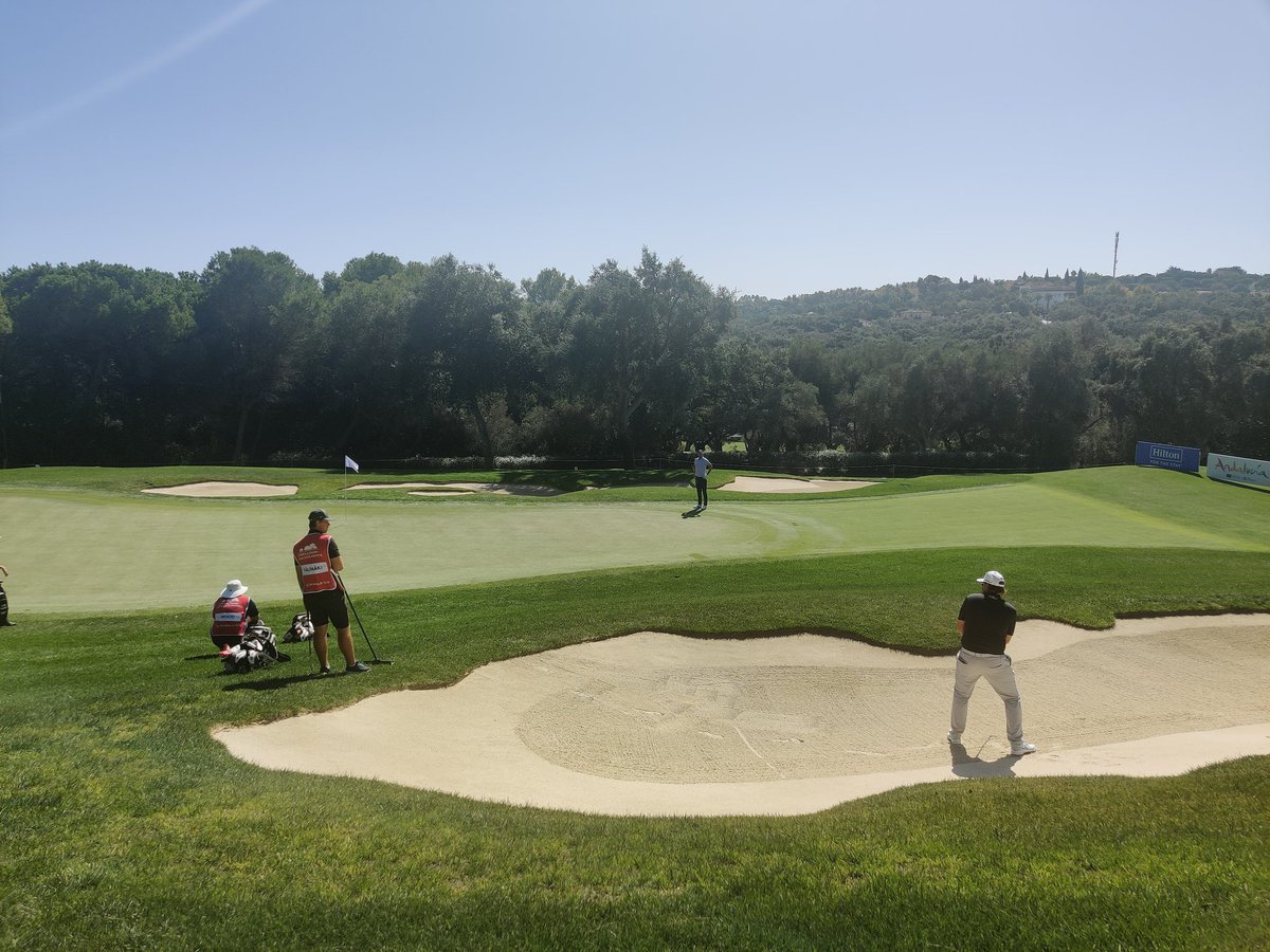 Kume74's tweet photo. Ei ollut ihan paras viikonloppu suomalaisilta, mutta hieno neljän pelaajan edustus paikalla! #golf #edam #valderrama #dptour https://t.co/l0aYRBC280