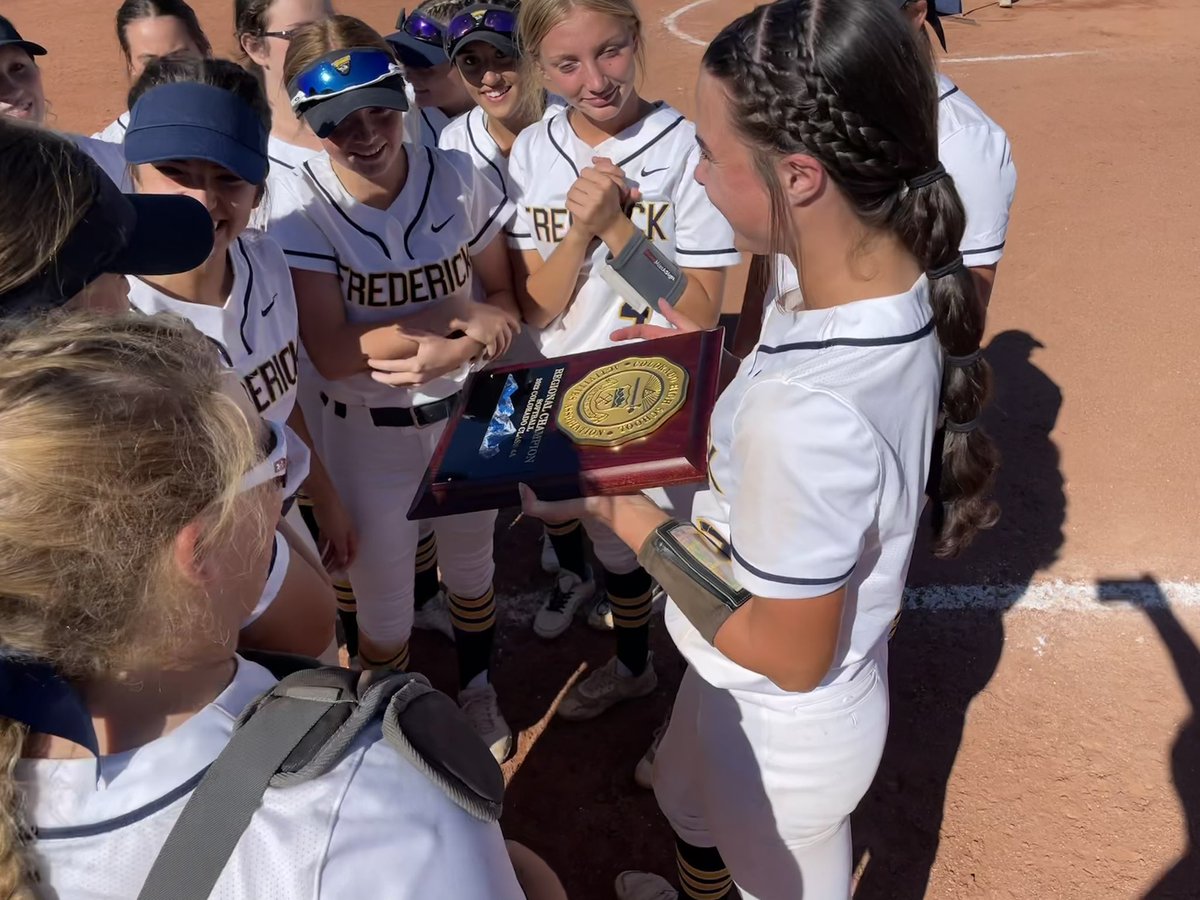 Regional champs!  Great work <a href="/fhsfastpitch/">FHS Golden Eagle Softball</a>!  Onto State next weekend! <a href="/SVVSDsupt/">Jackie Kapushion, Ed.D.</a> <a href="/goSVVSD/">Chase McBride</a> @SVVSDdeputy <a href="/SVVSDBissonette/">Douglas Bissonette</a> <a href="/GoldenEaglesFHS/">FHS Golden Eagles</a> #stvrainstorm