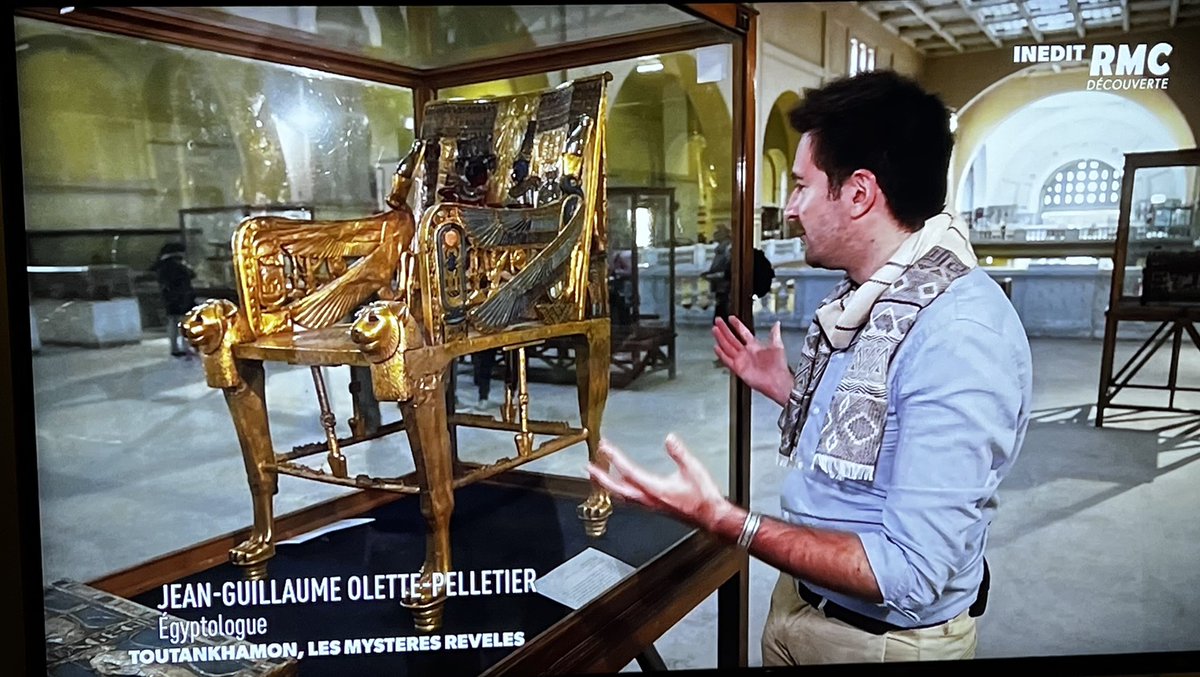 Olette-Pelletier Jean-Guillaume (@fregyptologist) on Twitter photo Ce soir sur RMC Découverte, l’émission « Toutânkhamon, les mystères révélés » dans laquelle j’interviens 😉 Une émission de @francoispomes réalisée par les géniaux <a href="/estelle_walt/">Estelle Van Der Walt</a> et filmé par @vinny3003 🥰🥰🥰
#toutankhamon #pharaon #rmc #rmcdecouverte #egyptologie #archeologie Ce soir sur RMC Découverte, l’émission « Toutânkhamon, les mystères révélés » dans laquelle j’interviens 😉 Une émission de @francoispomes réalisée par les géniaux <a href="/estelle_walt/">Estelle Van Der Walt</a> et filmé par @vinny3003 🥰🥰🥰
#toutankhamon #pharaon #rmc #rmcdecouverte #egyptologie #archeologie