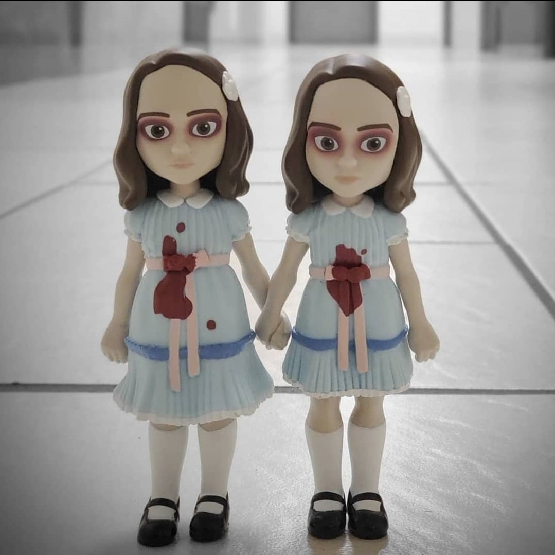 Purple_Rose67's tweet photo. Freaky Friday #TheShining #TheGradyTwins #Funko #FunkoRockCandy #FunkoPhotoADayChallenge https://t.co/wCidOiO1L9