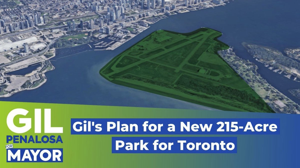 Penalosa_G's tweet photo. The Federal Government is building 10 National Urban Parks through @ParksCanada. Six cities have been chosen, none in the GTA. Turning the island airport into a magnificent National Urban Park would be an amazing legacy for @JustinTrudeau, similar to Chretien's Downsview Park. https://t.co/3IdFQ2zDoE
