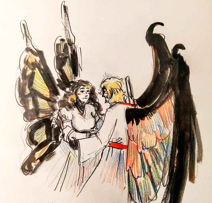 Hehehe them #philzafanart #misstrixtinfanart 