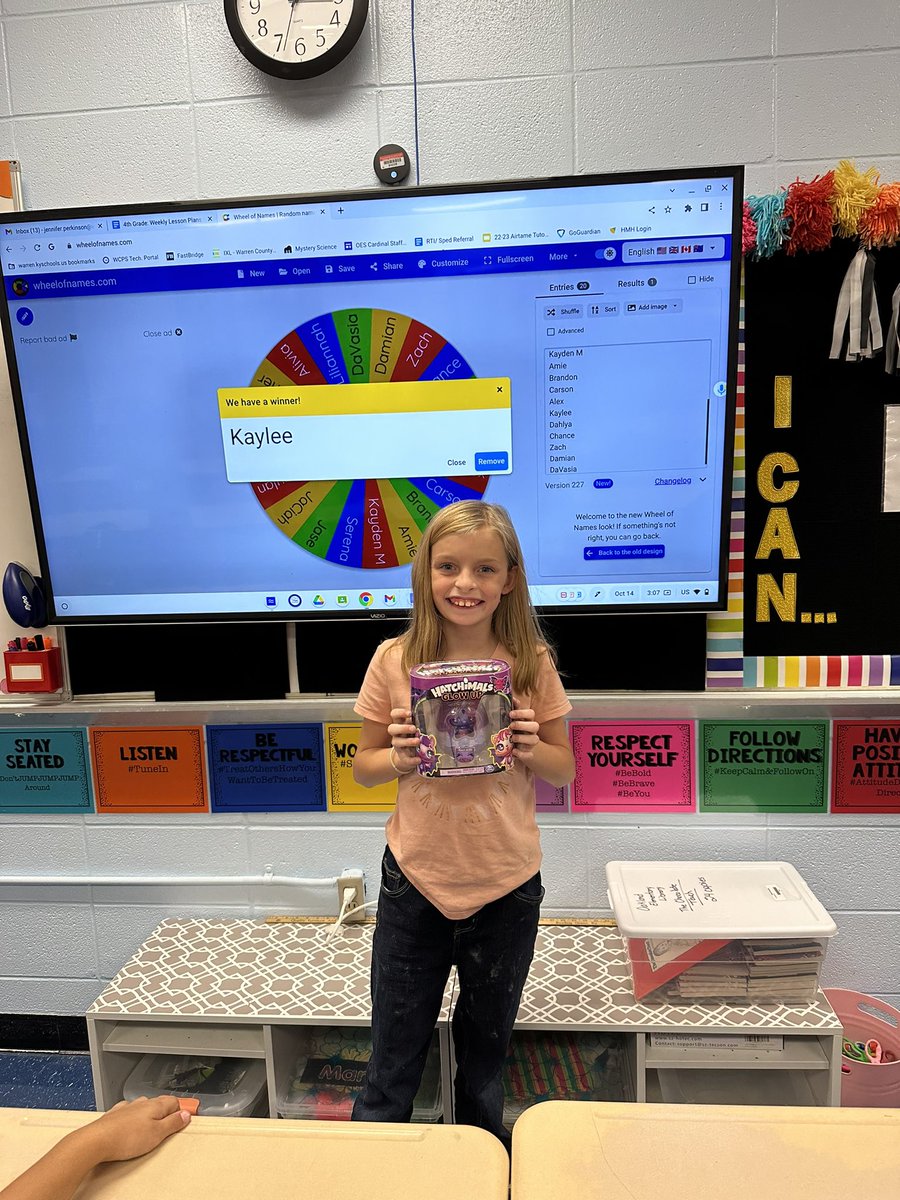 perkinsonreads's tweet photo. Friday Fun Wheel Winners to celebrate amazing behavior and Silent Speed Ball! We are starting our weekend off with some positive vibes! @OESCards https://t.co/Ey89oSCbj1