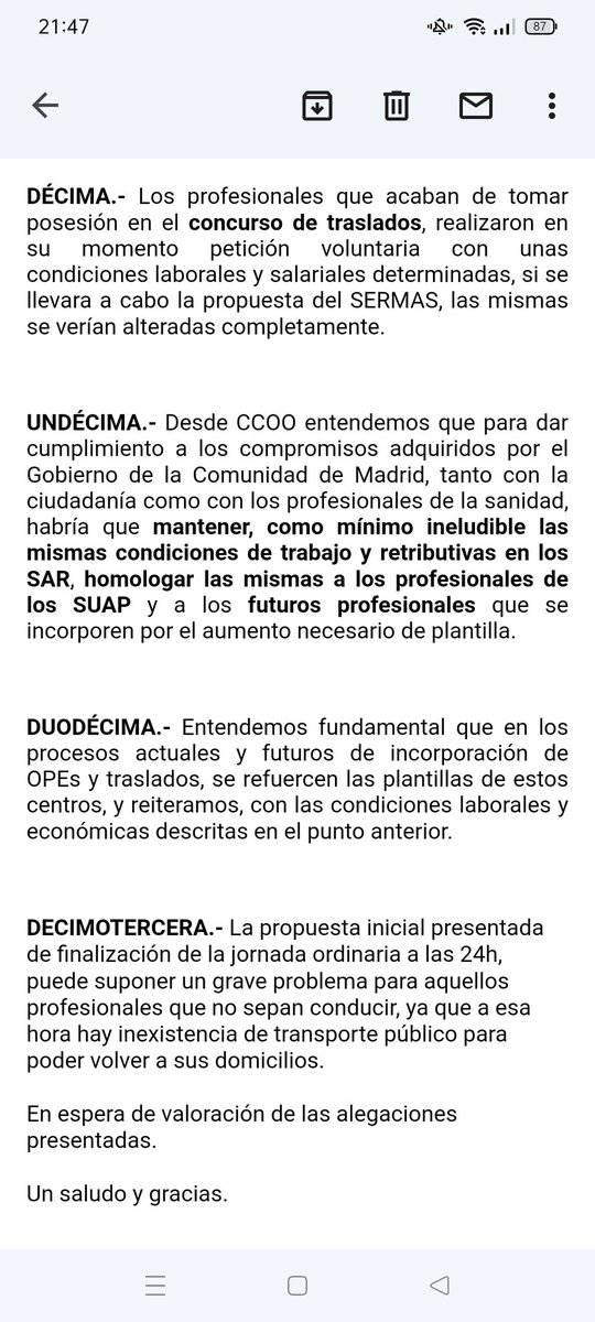 CCOOSanidadMad's tweet photo. 🤥 @eruizescudero se enfada xq las Organizaciones Sindicales nos hemos levantado de la Mesa Sectorial y rompemos una "negociación" que NUNCA existió

✅ La verdad, tras 3 reuniones pasando el rodillo, no asumen ninguna propuesta sindical y continúan adelante de manera unilateral https://t.co/wqWbnGRcO9