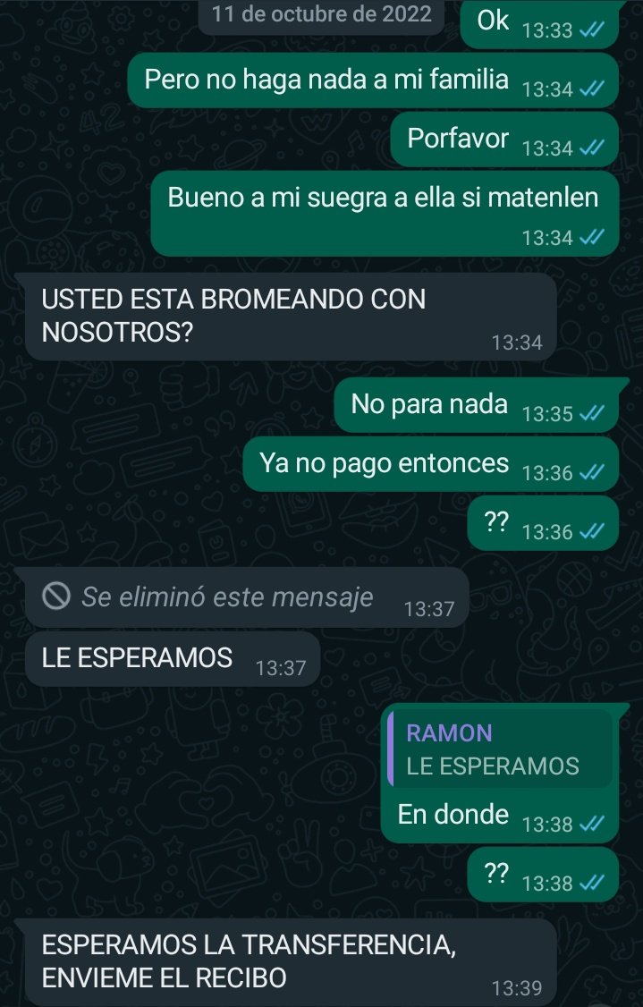 Wilmer61323433's tweet photo. @luisantonio_r @24HorasGYE Algo parecido me sucedio, pedian 800 dólares. No esta el número de cuenta ya que lo borraron. (Fue la segunda vez q me paso esto pero de otro número) https://t.co/pNqFfrJaku