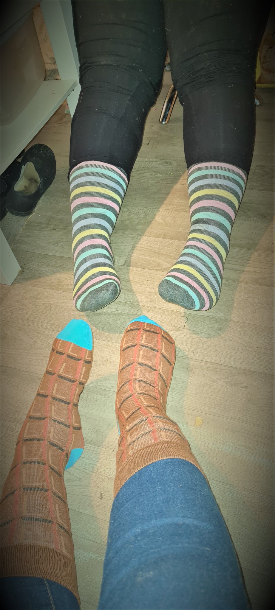 Goddess Ebony On Twitter Mother And Daughter Socks