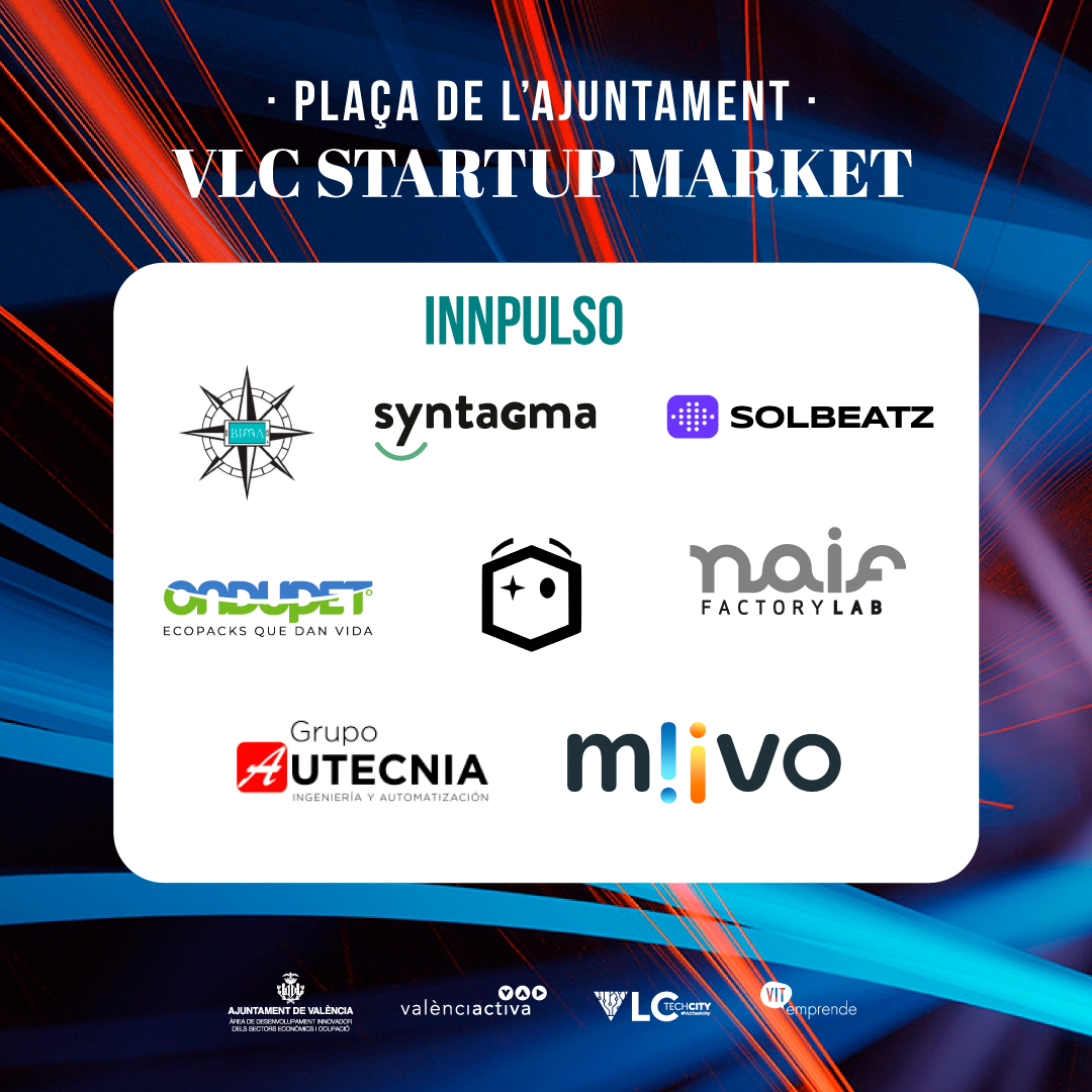 vlciconnect's tweet photo. Este #VLCStartupMarket cuenta con la presencia de 14 #startups de diferentes ciudades de la @redinnpulso:
@MiivoMobility
#BIMA
@SyntagmaD
@Solbeatz_
#ondupet
@co2mpensamos
#Geni3D
@vottun
#Naif
#Autecnia
@urbanimpacte
@_bleta
@neatheabio
¡Innpulso prensente! https://t.co/XLqn0SiGtl