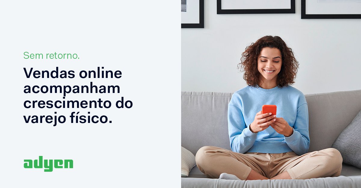 AdyenBrasil's tweet photo. Como fica o ecommerce no pós pandemia? De acordo com uma pesquisa da Edelman encomendada pela Paypal, cerca de 23,5% dos brasileiros continuam comprando online diariamente. Outros 32%, uma vez por semana e, 22%, mensalmente. E você? Com qual frequência compra online? Comente aqui https://t.co/SCf8wIvKoO