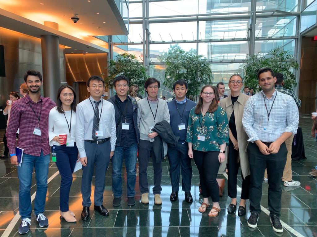 Hoveyda Lab (@hoveydalab) on Twitter photo Congratulations to our talented fifth year graduate students Meagan Hackey and Ryan Conger for delivering excellent talks at <a href="/ChemistryBC/">Boston College Chemistry</a>'s annual graduate student symposium and @BSOBC respectively. Great to see current and former Hoveyda group members reunited at the latter! Congratulations to our talented fifth year graduate students Meagan Hackey and Ryan Conger for delivering excellent talks at <a href="/ChemistryBC/">Boston College Chemistry</a>'s annual graduate student symposium and @BSOBC respectively. Great to see current and former Hoveyda group members reunited at the latter!