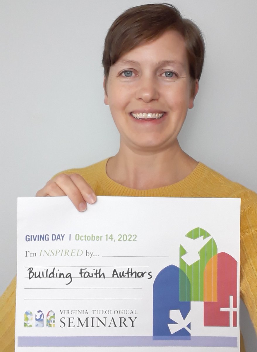 Interim Editor of BuildingFaith Jodi Belcher is inspired by the authors that make practical resources for Christian formation accessible and fun!

Your gift will have double the impact - get #VTSInspired! vts.edu/give
#VTSInspires 
@vts_seminary