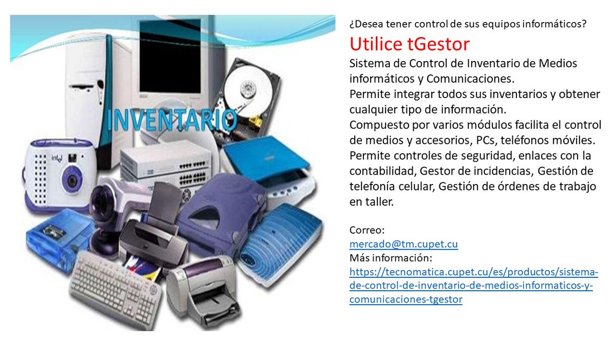 Tecnomatica_Cuba tweet media