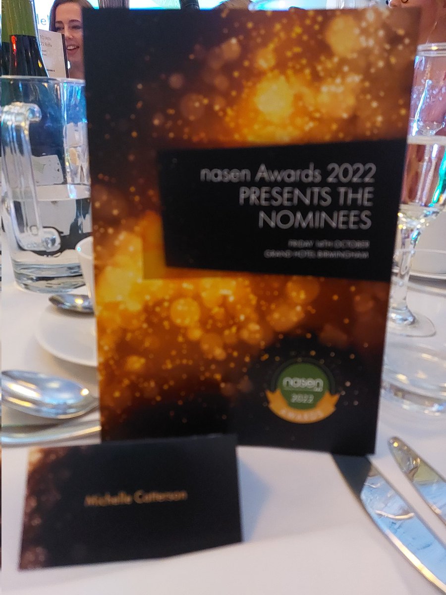 WE WON! <a href="/nasen_org/">nasen</a> Specialist Provision of the Year 2022!
Whooooooo! <a href="/educationgovuk/">Department for Education</a>