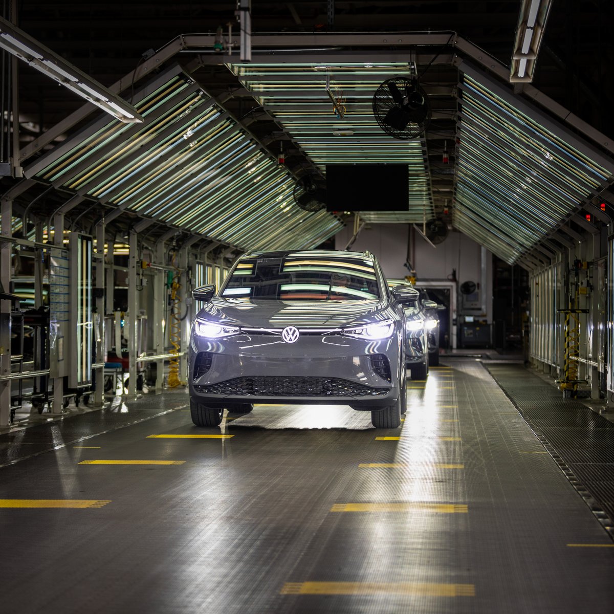 First in line for a brighter future. 

The all-electric 2023 VW ID.4 is now being assembled at our Chattanooga, TN plant and we couldn’t be more excited to share it with you. Here’s to bringing the future of EVs a little closer to home. #VWID4