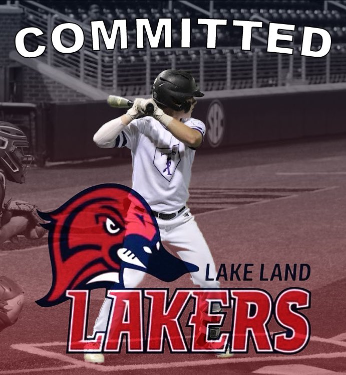 I am excited to announce my commitment to attend Lake Land College to further my academic and Baseball career!!