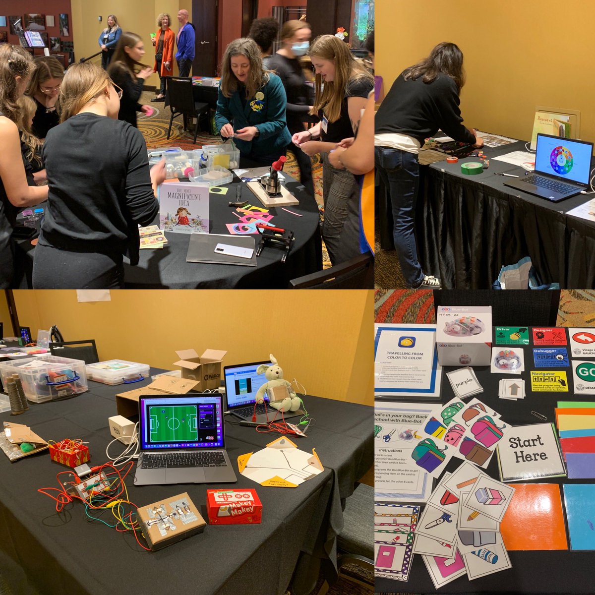 Thanks for stopping by to see the @LEARNQuebec gang and explore Open Creative Spaces at #qpat2022. We look forward to continuing the conversations in YOUR classrooms soon.