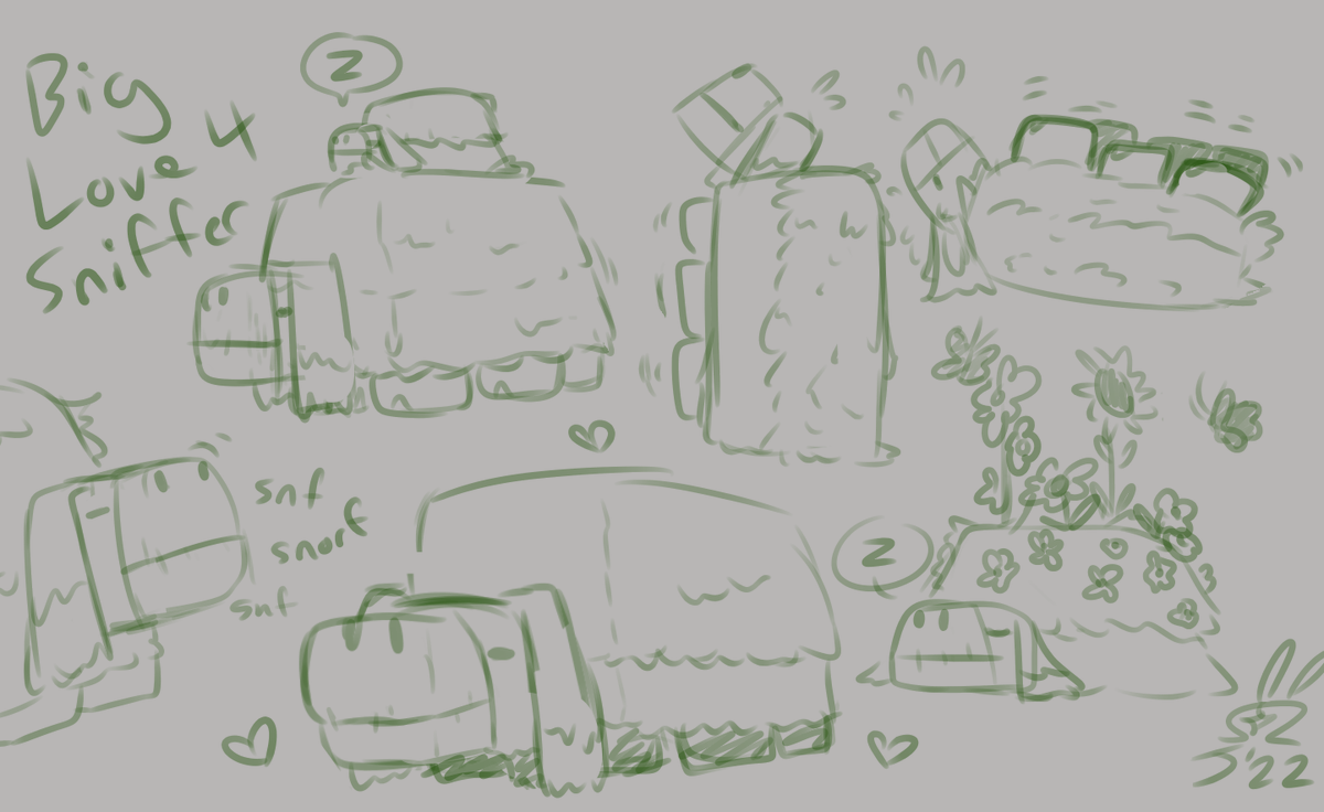 What the sneef? I'm snorfin here!

#MinecraftMobVote #SNIFFERSWEEP #SnifferSupremacy #minecraft